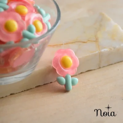 پیکسل گل سه بعدی